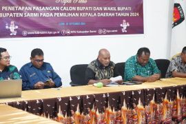 KPU Kabupaten Sarmi: DPT pilkada 2024 sebanyak 28.126 pemilih