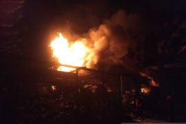 Polisi selidiki penyebab kebakaran SD Marthen Luther Sentani