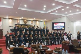 25 anggota DPRD Belitung periode 2024-2029 resmi dilantik