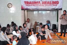 Polres Metro Jaktim lakukan pemulihan trauma bagi penyintas kebakaran