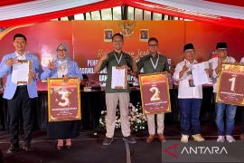 KPU resmi tetapkan nomor urut tiga pasangan calon Pilkada Cianjur 2024