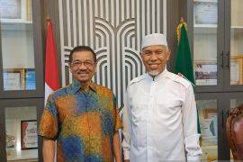 Gamawan Fauzi dan Mahyeldi bertemu, nyatakan dukung keberlanjutan