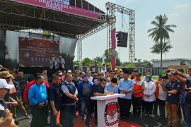 Dua Paslon Gubernur dan Wakil Gubernur Jambi bacakan deklarasi kampanye damai