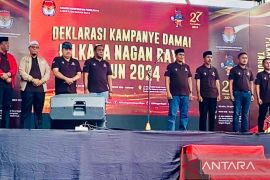 Empat paslon Pilkada di Nagan Raya Aceh deklarasi Pilkada damai