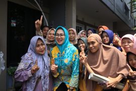 Hari pertama kampanye, Airin bicara jaminan kesehatan gratis