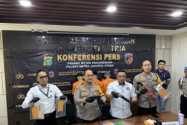 Polisi tangkap empat pelaku pencurian motor bersenjata di PIK