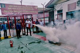 Rutan Rantau tingkatkan kesiagaan kebakaran untuk keselamatan warga binaan