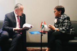 Menlu RI Retno Marsudi bahas penguatan hubungan bilateral dengan Tajikistan
