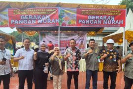 Pemkab Langkat gelar gerakan pasar murah, ini tujuannya