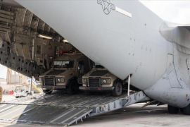 Bantuan militer dari AS dan Jerman tiba di Israel