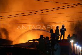 Pasar Remu Kota Sorong terbakar