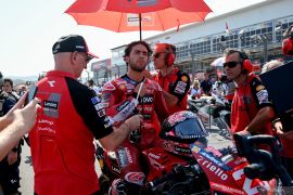 Enea Bastianini masih sesuaikan pemilihan ban selama latihan bebas