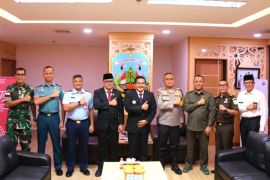 Waka Polda Kaltara Bersama Forkopimda Hadiri Kegiatan Silatutahmi bersama Pjs. Gubernur