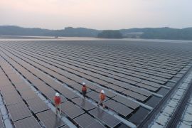 "Jembatan hijau"  kemitraan energi terbarukan Indonesia-China