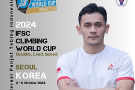 Veddriq Leonardo bertekad tampil terbaik di IFSC World Cup Wuijang