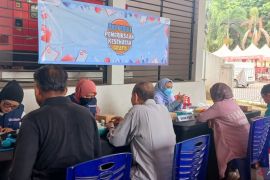 BRI Pangkalpinang cek kesehatan gratis untuk nasabah, pensiunan dan masyarakat