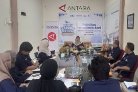 Direktur Keuangan &amp; Manajemen Risiko ANTARA berikan pelatihan manajemen aset di Biro Sumsel