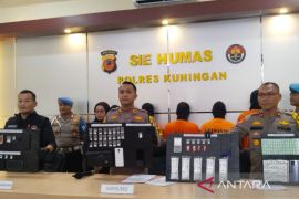 Polres Kuningan ringkus 8 pelaku narkoba termasuk tiga residivis