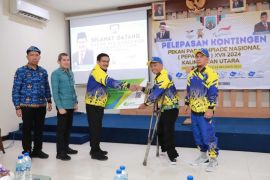 BPJS Ketenagakerjaan Proteksi 24 Atlet Peparnas Kaltara