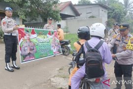 Polsek Kelayang datangi kaum milenial kampanyekan pilkada damai