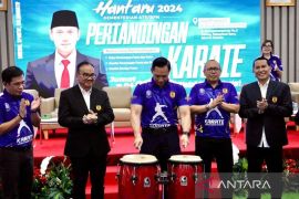 Menteri AHY buka Kejuaraan Karate Hantaru 2024