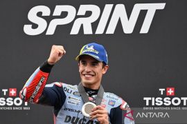 Hasil sprint race MotoGP Jepang: Bagnaia raih kemenangan