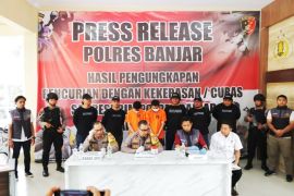 Polres Banjar gulung komplotan begal