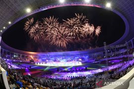 Pesan Presiden Jokowi pada atlet yang bersaing pada Perparnas 2024