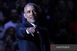 Kamala Harris gandeng Obama dalam kampanye di Georgia