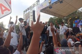 Pasangan Bonie-Bagus gelar kampanye terbuka di Lapangan Rejomulyo Madiun