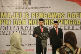 Majelis pengawas daerah Notaris dilantik Kakanwil Kemenkumham Banten