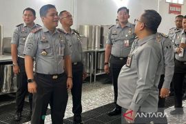 Kadivpas kontrol dapur sehat Rutan Medan: Tetap prima dan sesuai standar operasional