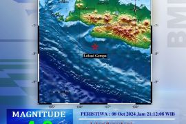 Belum ada laporan kerusakan bangunan akibat gempa Sukabumi