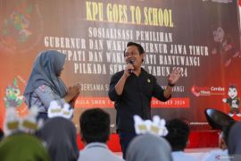 Sosialisasi KPU bagi pemilih pemula