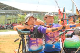 174 peserta ikuti kejuaraan panahan HUT Ke-79 TNI di Bangka Selatan