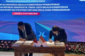 RI-Timor Leste jalin kerja sama di bidang perencanaan strategis