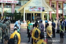 Pemkab HSU ingatkan ASN/PPPK wajib apel pagi