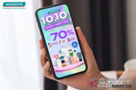 Belanja daring di Watsons 10.10 dapat voucher dan potongan 70 persen