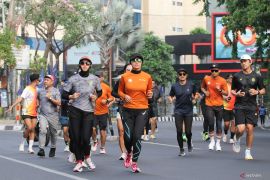 Tren olahraga lari di Surabaya