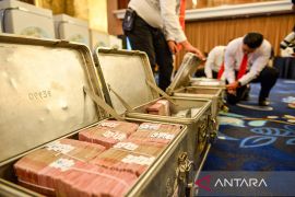 Pemusnahan uang palsu Se Jawa Barat