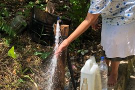 Warga Kelurahan Krooy Kaimana kini nikmati air bersih