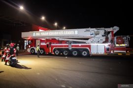 Penanganan kebakaran di PTFI Gresik