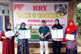 Live di medsos bikin UMKM di kebun sawit Rohil raup belasan juta