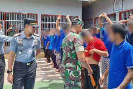Lapas Suliki gelar razia mendadak dan tes urine warga binaan