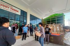KPU Manado terima logistik surat suara