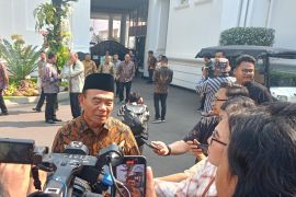 Muhadjir sebut pidato Jokowi bikin haru jajaran kabinet saat sambutan makan siang