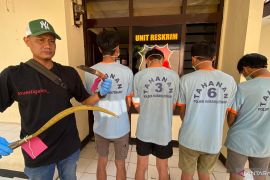 Polres Cianjur ringkus empat begal sadis lintas kota