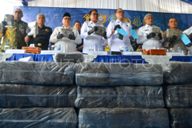 BNNP Sumbar amankan 624 kilogram ganja dari Aceh Page 1 Small