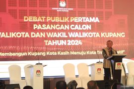 KPU Kota Kupang gelar debat kandidat pertama Pilkada 2024