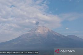 Gunung Semeru terus menunjukkan aktivitasnya